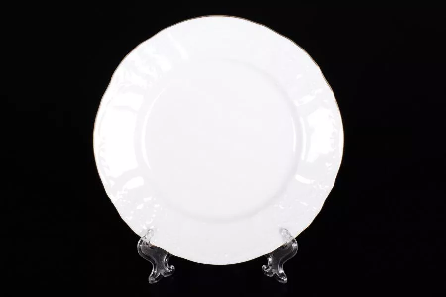 Набор тарелок Bernadotte Белый узор 17 см(6 шт)