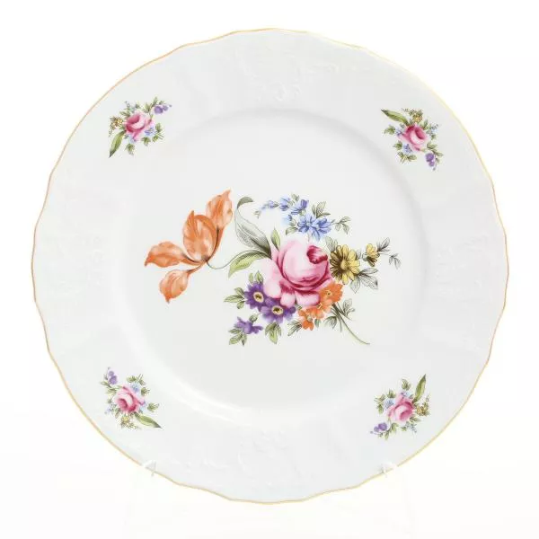Набор тарелок Bernadotte Полевой цветок 25 см(6 шт)