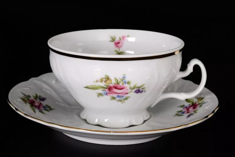 Набор чайных пар Bernadotte Полевой цветок 220 мл(6 пар)