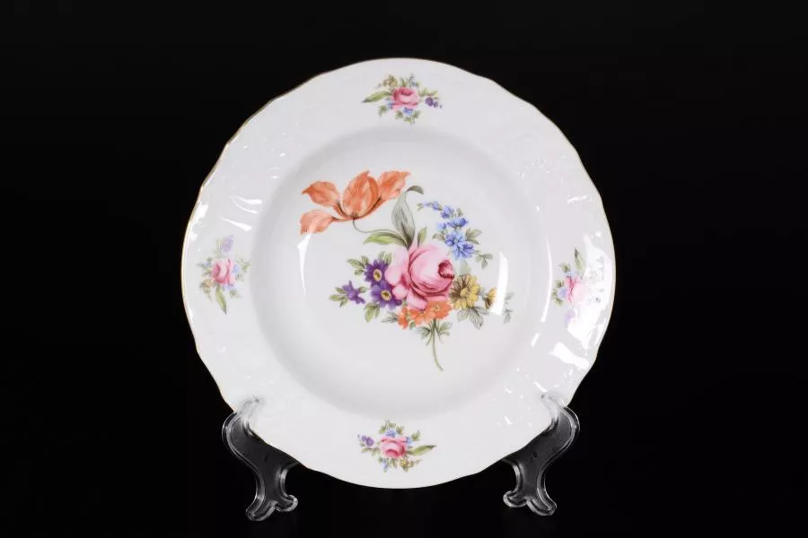 Набор глубоких тарелок Bernadotte Полевой цветок 23см (6 шт)