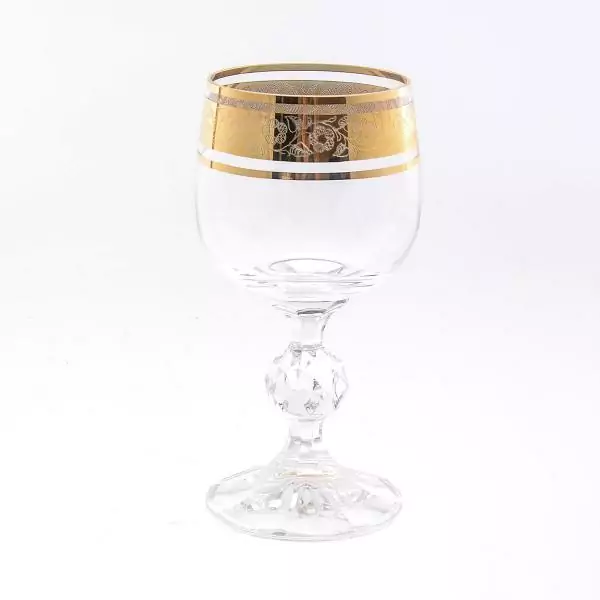 Набор бокалов для вина Crystalex Bohemia Клаудиа Золото V-D 150 мл(6 шт)---