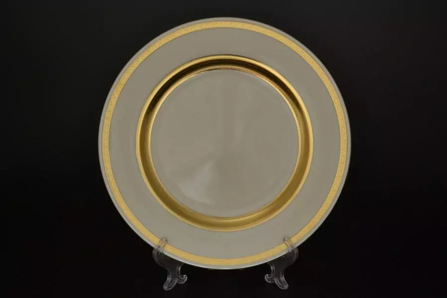 Набор тарелок 25 см Crem Gold 9321 (6 шт)