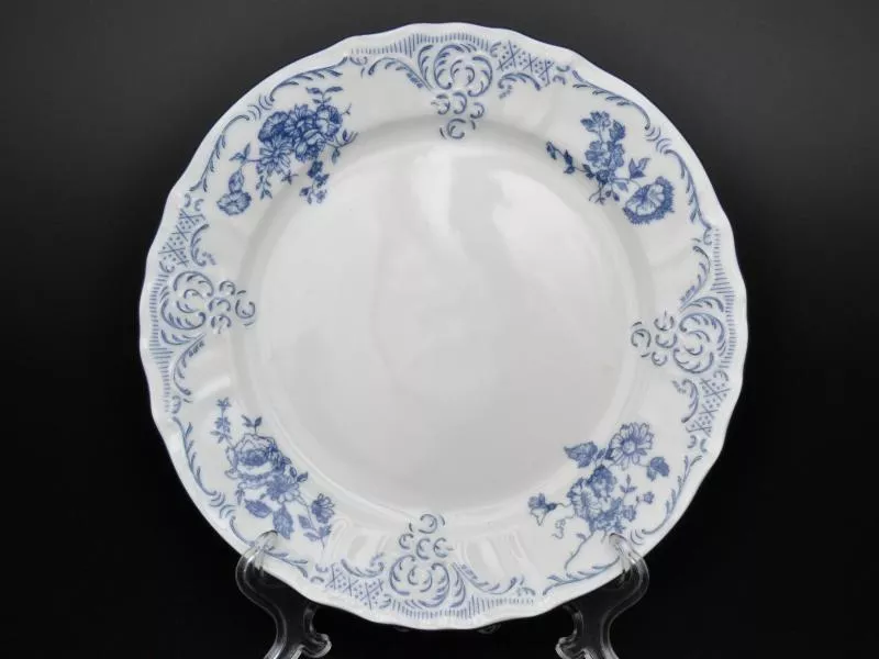 Набор тарелок 21см Бернадотт Синие розы (6 шт)