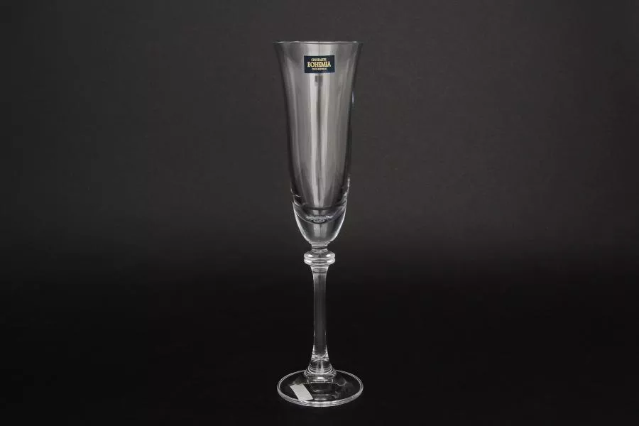 Набор фужеров для шампанского Crystalite Bohemia Asio/Alexandra 190 мл(6 шт)