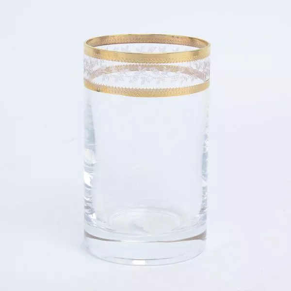 Набор стаканов для воды Crystalex Bohemia Золотой Лист V-D 150 мл(6 шт)