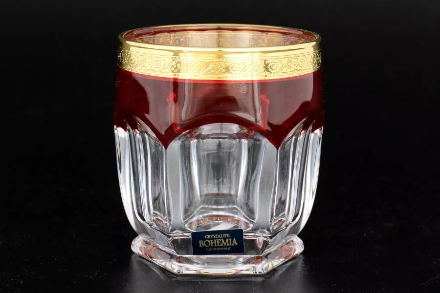 Набор стаканов для виски 250 мл Сафари рубин (6 шт)