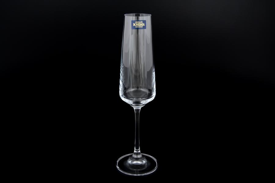 Набор фужеров для шампанского Crystalite Bohemia Corvus/naomi 160 мл(6 шт)