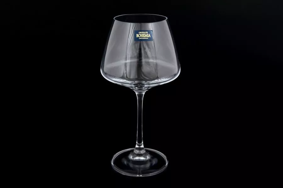Набор бокалов для вина Crystalite Bohemia Corvus/naomi 350 мл(6 шт)