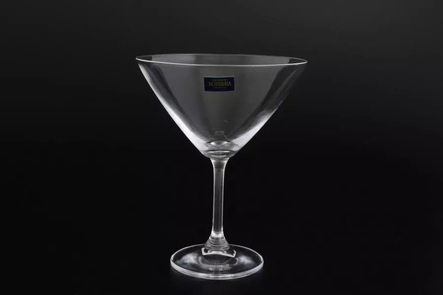 Набор бокалов для мартини Crystalite Bohemia Sylvia/Klara 280 мл (6 шт)