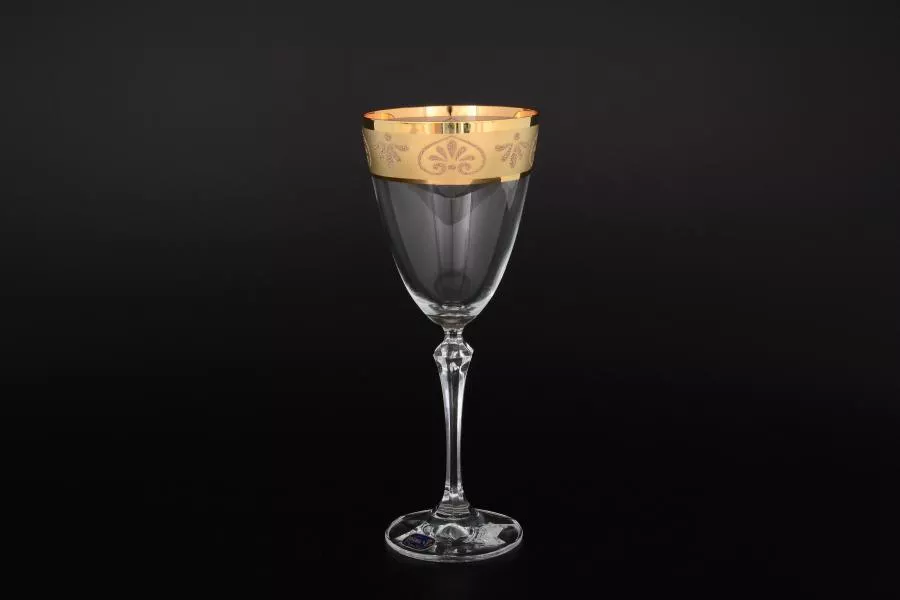 Набор бокалов для вина 350 мл Золото (6 шт) Артикул 18544