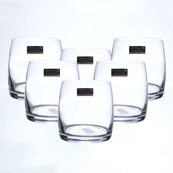 Набор стаканов для виски Crystalite Bohemia Pavo Ideal 230 мл (6 шт)