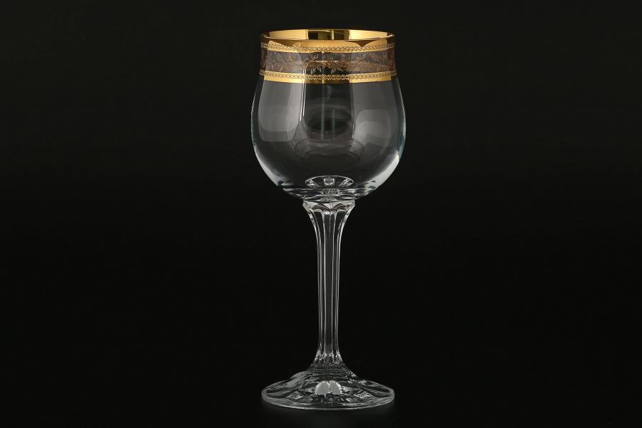Набор бокалов для вина 230 мл Ева Кристалекс (6 шт)