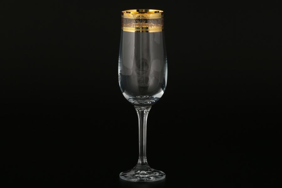 Набор фужеров для шампанского 180 мл Ева Кристалекс (6 шт)