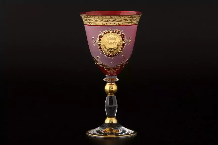 Грация Набор бокалов для вина красный Версаче Богемия B-G (6 шт)