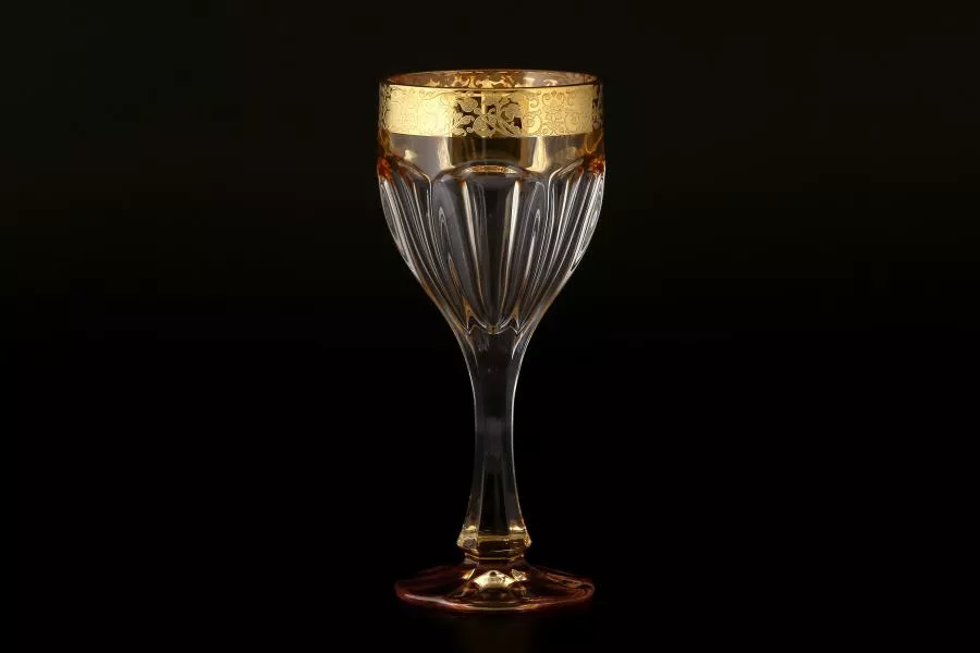 Набор бокалов для вина Сафари желтый (6 шт) E-S