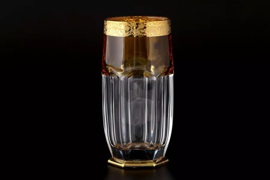Набор стаканов для воды Сафари желтый 350 мл (6 шт) E-S