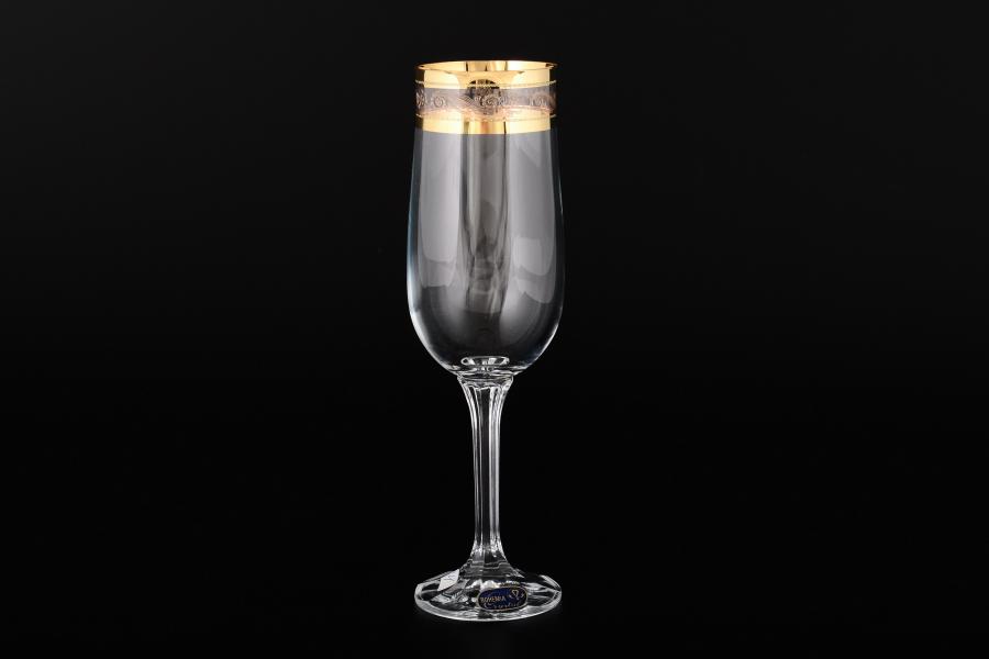 Набор фужеров для шампанского 180 мл Диана (6 шт)