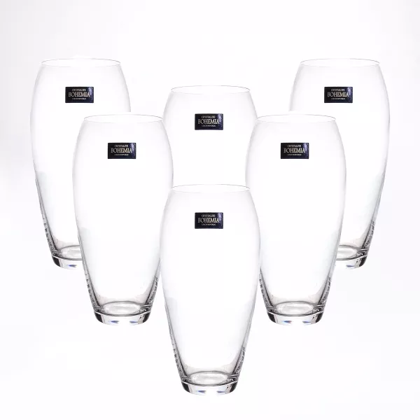 Набор стаканов для воды Crystalite Bohemia Carduelis/Cecilia 470 мл(6 шт)