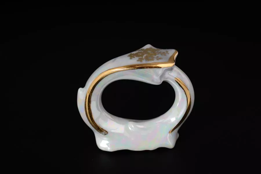 Кольцо для салфеток Queen's Crown Корона Мадонна Перламутр 6 см(6 шт)
