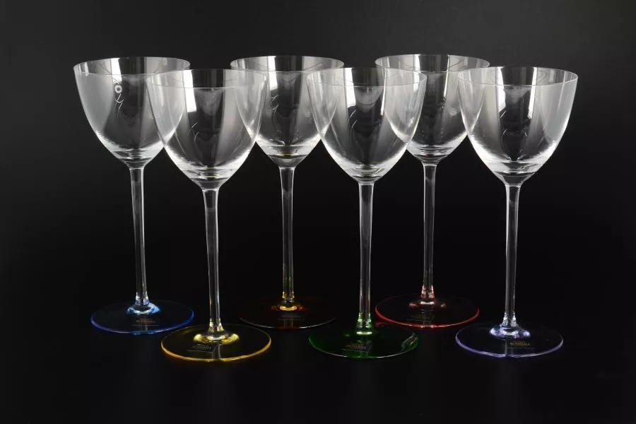 Набор бокалов для вина Арлекино Crystalite Bohemia Suzanne 260 мл(6 шт)