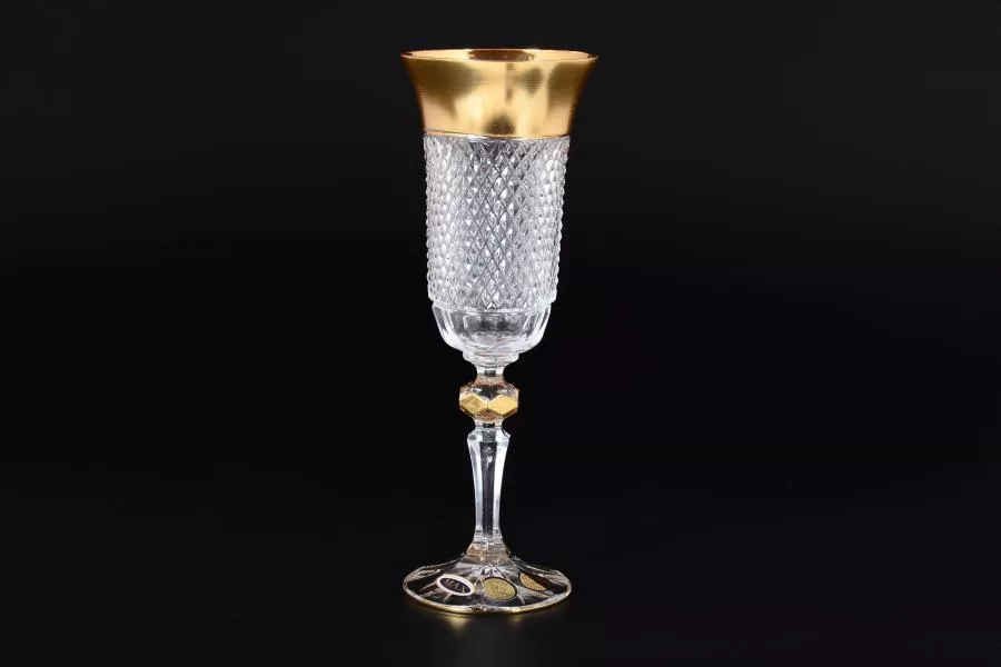 Набор фужеров для шампанского Филиция хрусталь Bohemia Max Crystal 150 мл(6 шт)