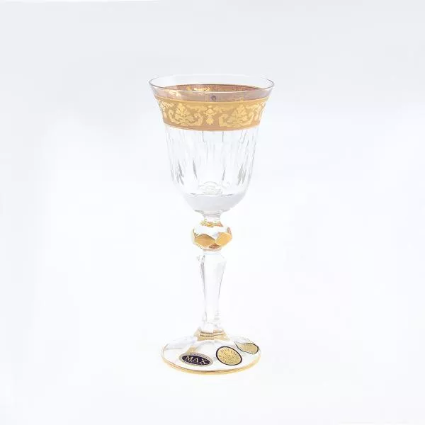 Набор рюмок для водки с золотом Bohemia Max Crystal 60 мл(6 шт) Артикул 27435