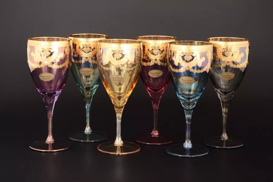 Набор бокалов для вина Veneziano Color Артикул 28828