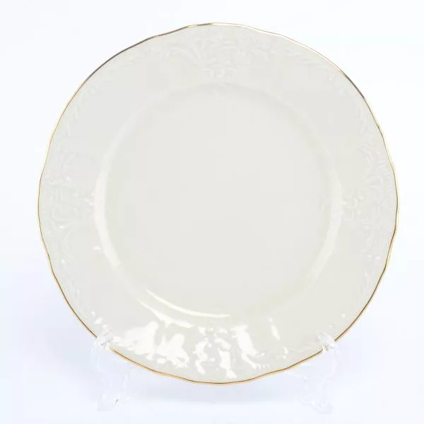 Набор тарелок Bernadotte Белый узор Be-Ivory 17 см(6 шт)