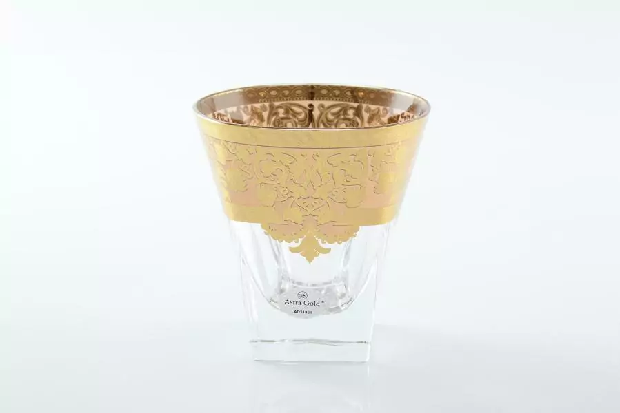Набор стаканов для виски 270 мл Natalia Golden Ivory Decor Astra Gold (6 шт)