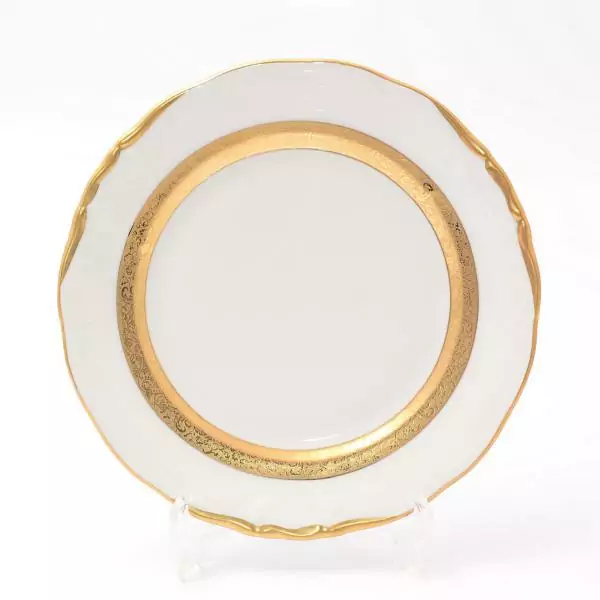 Набор тарелок 21 см Матовая лента Sterne porcelan (6 шт)
