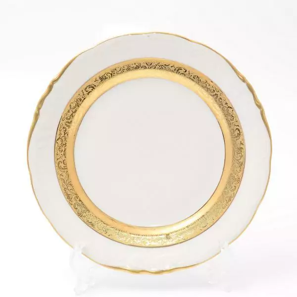 Набор тарелок 24 см Матовая лента Sterne porcelan (6 шт)