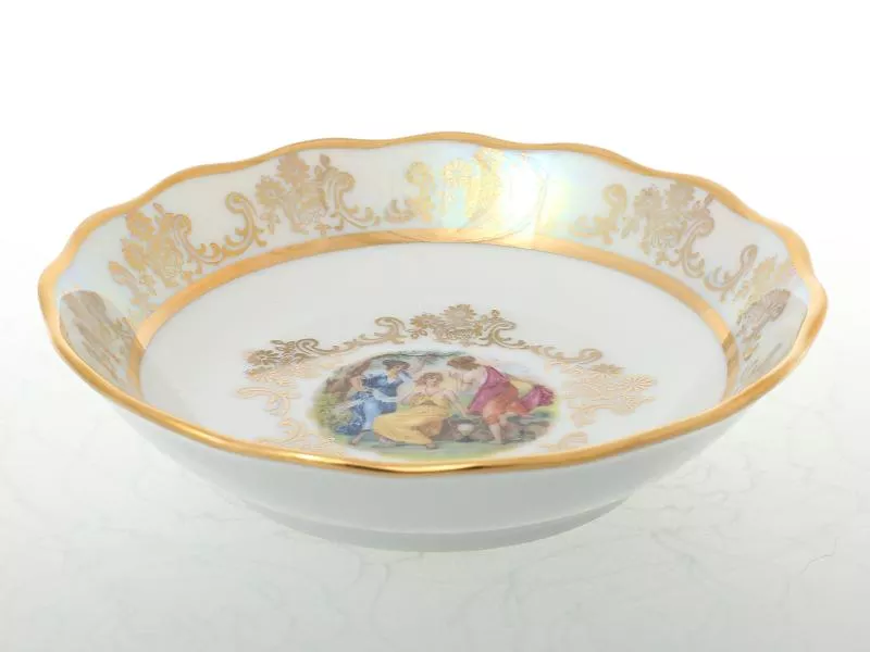 Набор салатников Sterne porcelan Мадонна Перламутр 13 см(6 шт)