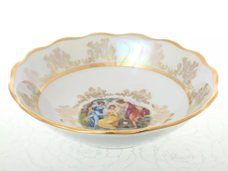 Набор салатников Sterne porcelan Мадонна Перламутр 16 см(6 шт)