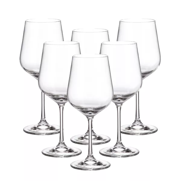 Набор бокалов для вина Crystalite Bohemia Strix/Dora 580 мл(6 шт)