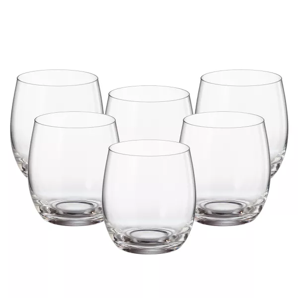 Набор стаканов для воды Crystalite Bohemia Mergus/Pollo 410 мл(6 шт)