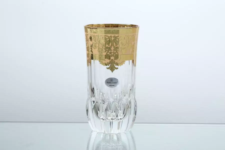 Набор стаканов для воды 400 мл Natalia Golden Ivory Decor Astra Gold (6 шт)