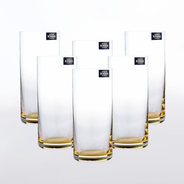 Набор стаканов Crystalite Bohemia Larus/classic 350 мл(6 шт)