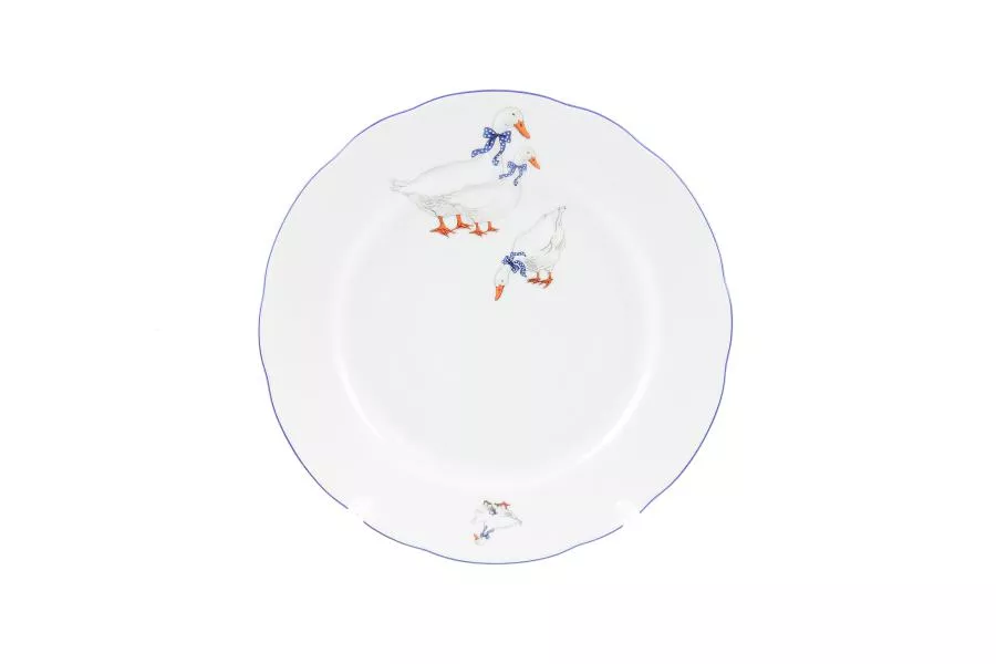 Набор тарелок Leander Мэри-Энн Гуси 25 см