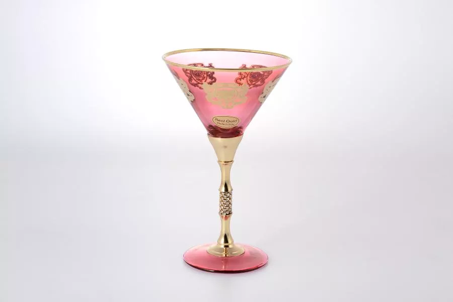 Набор креманок для мартини Art Decor Jewel Color 230мл(6 шт)
