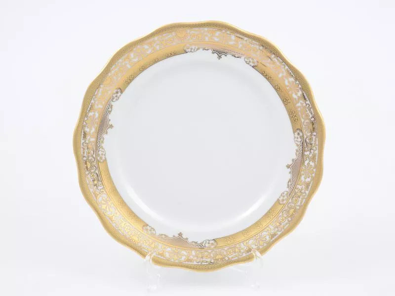 Набор тарелок Carlsbad Аляска Золотая роспись (6 шт)