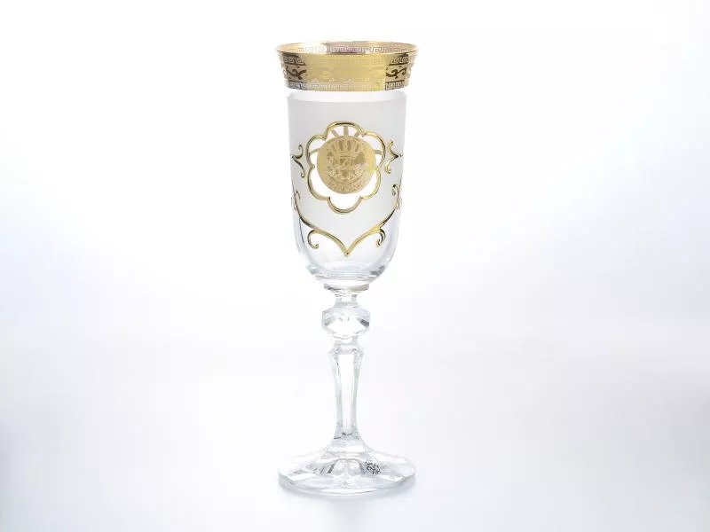 Набор фужеров Кристина для шампанского AS Crystal Богемия 150мл