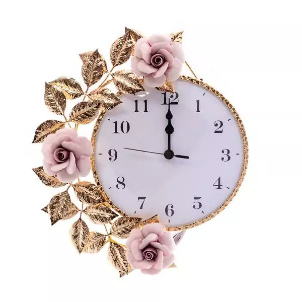 Часы настенные Rosaperla Розы Артикул 40501