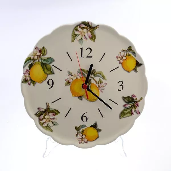 Часы Caroline Artigianato Лимоны 29,5см