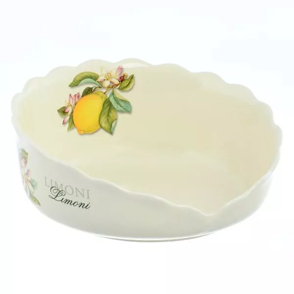 Подставка под тарелки Caroline Artigianato ceramico Лимоны 26см