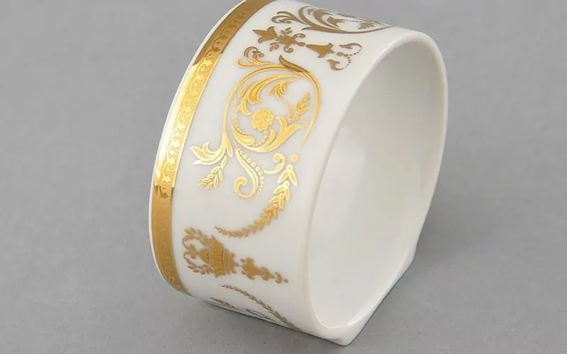 Кольцо для салфеток Золотой орнамент