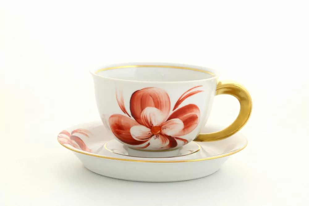 Чашка с блюдцем Чайная пара Артикул 52120411-305H