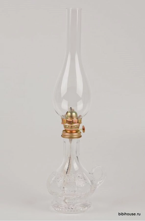 Лампа керосиновая с ручкой "Хрусталь"