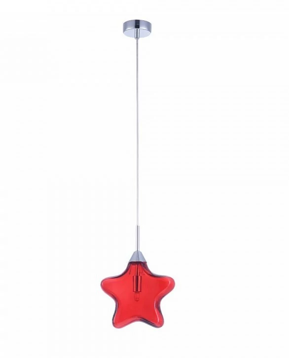 Подвесной светильник "Star" красный