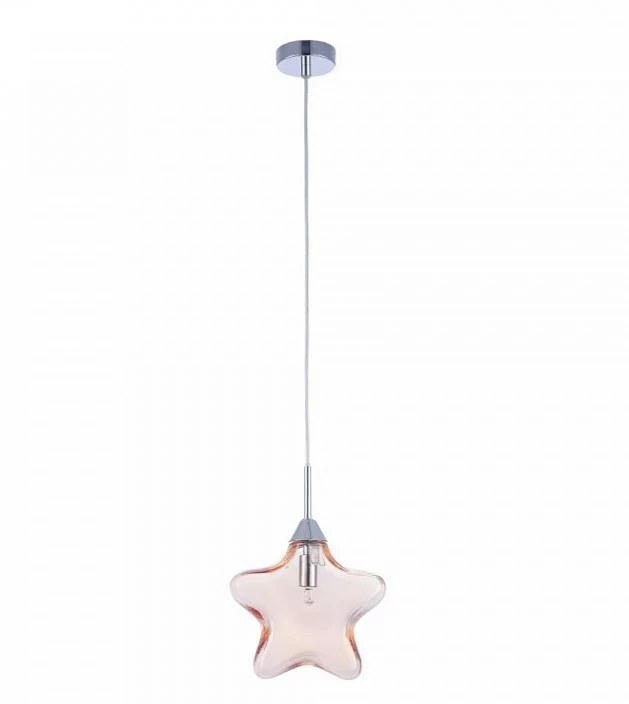 Подвесной светильник "Star" розовый