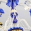 Люстра Titania Lux Лепка синяя (Высота 63см Диаметр 70см Вес 9кг)